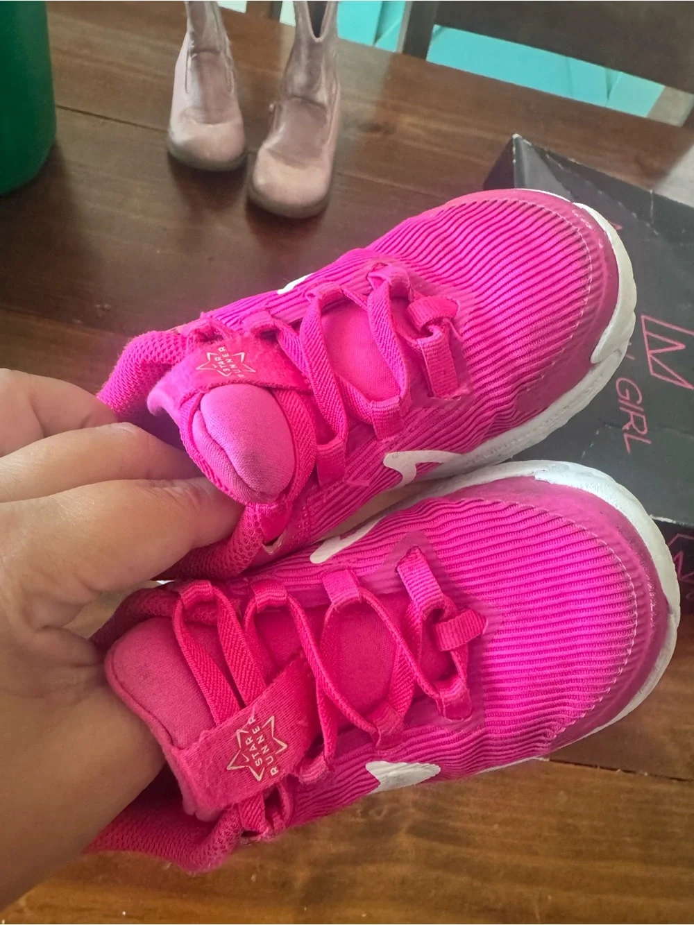 Nike Kids Pink Athletic Sneakers